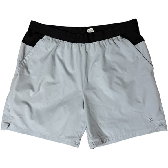Xersion Men’s Gray and Black Quick-Dri Athletic Shorts | Size L - Picture 1 of 4